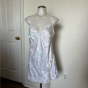 Victoria’s Secret vintage bow wedding slip mini dress small